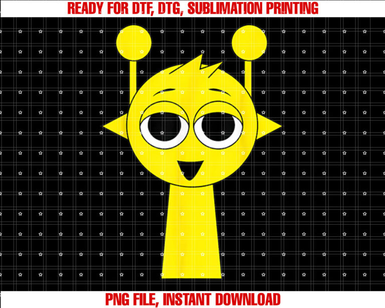Sprunki Beats Funny Sprunki Game Yellow Character Simon T-shirt