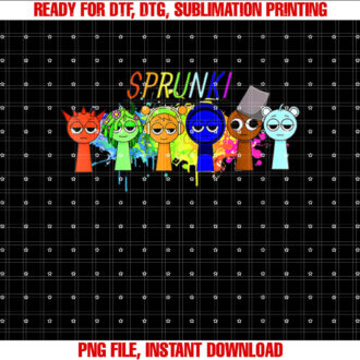 Sprunki Beats Funny Sprunki team Sprunki Game For Kids T-shirt