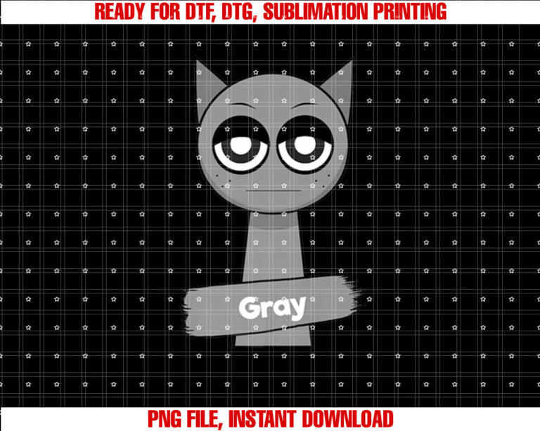 Sprunki Gray Funny beat for Boys Girls T-shirt