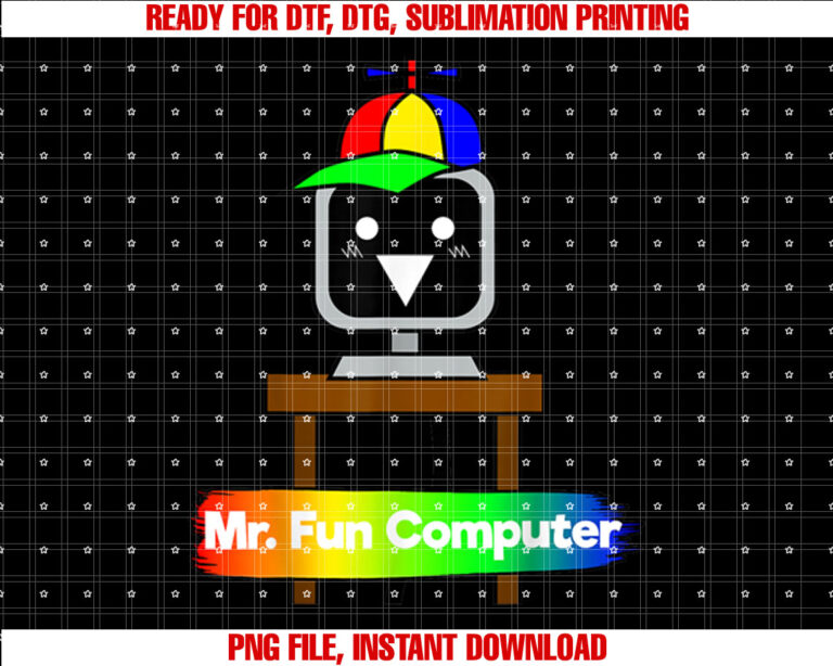 Sprunki Mr Fun Computer T-shirt