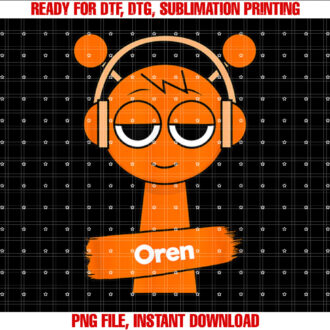 Sprunki Oren Orange T-shirt