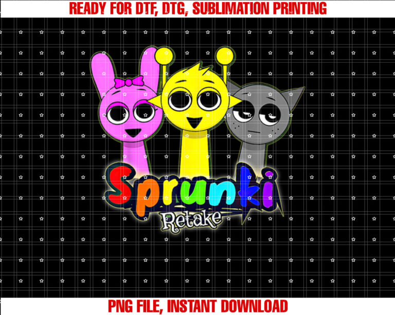 sprunki sound team T-shirt