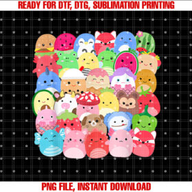 Squish Squad Mallow Soft Toy Gifts Cute for Kids Boy Girls T-shirt