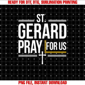 St Gerard Patronage Catholic Confirmation T-shirt
