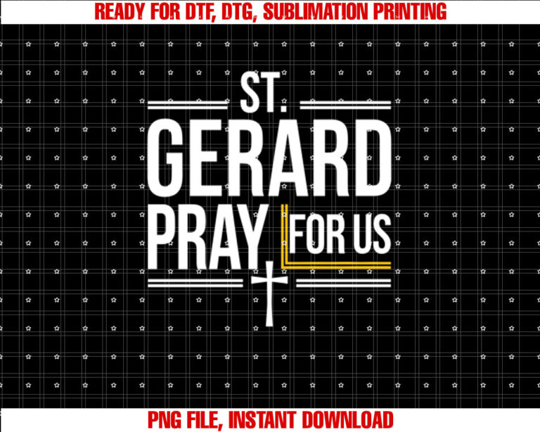 St Gerard Patronage Catholic Confirmation T-shirt