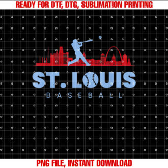 St Louis Baseball Vintage Minimalist Retro Baseball Lover T-shirt