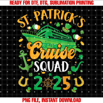 St Patricks Day Cruise Squad 2025 Funny Family kid T-shirt