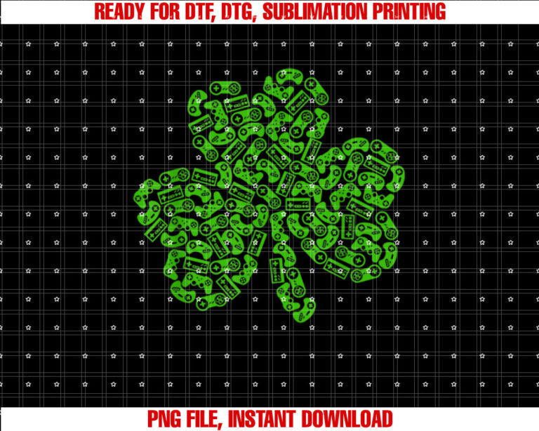 St Patricks Day Gaming Boys Video Game Gamer Gift T-shirt