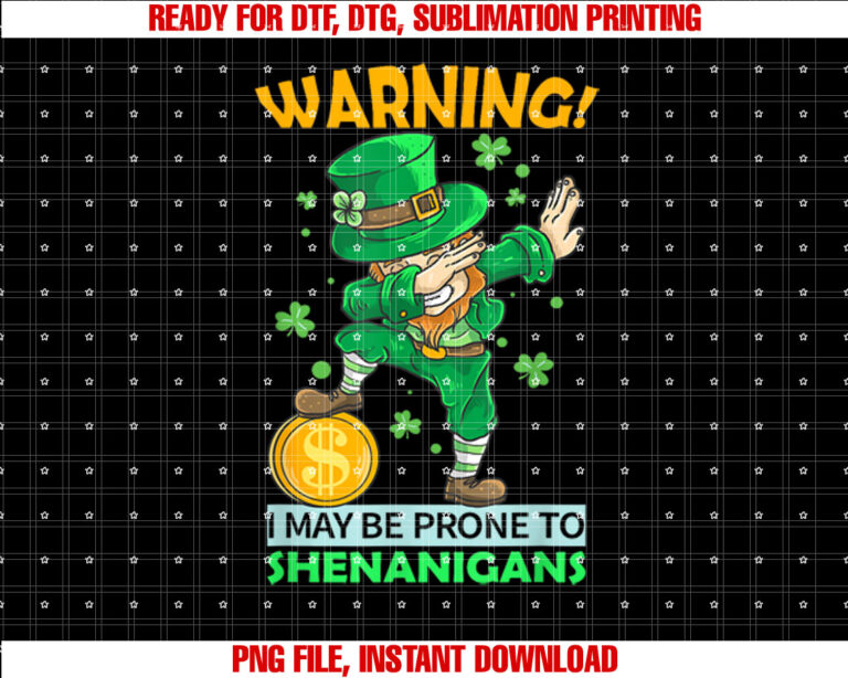St Patricks Day Irish Dabbing Leprechaun St Patricks Day T-shirt