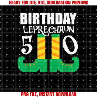 St Patricks Day Leprechaun 50th Birthday T-shirt