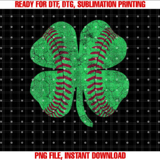 St Patricks Day Shamrock Baseball Saint Paddys T-shirt