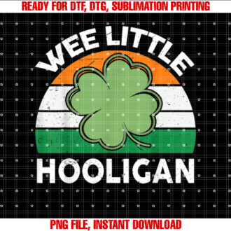 St Patricks Day Wee Little Hooligan Funny Men Boy Kids T-shirt
