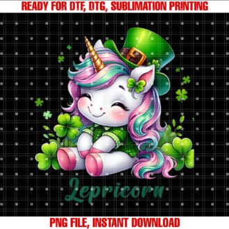 St Patricks Day Unicorn Cute Saint Pattys Girls Lepricorn T-shirt