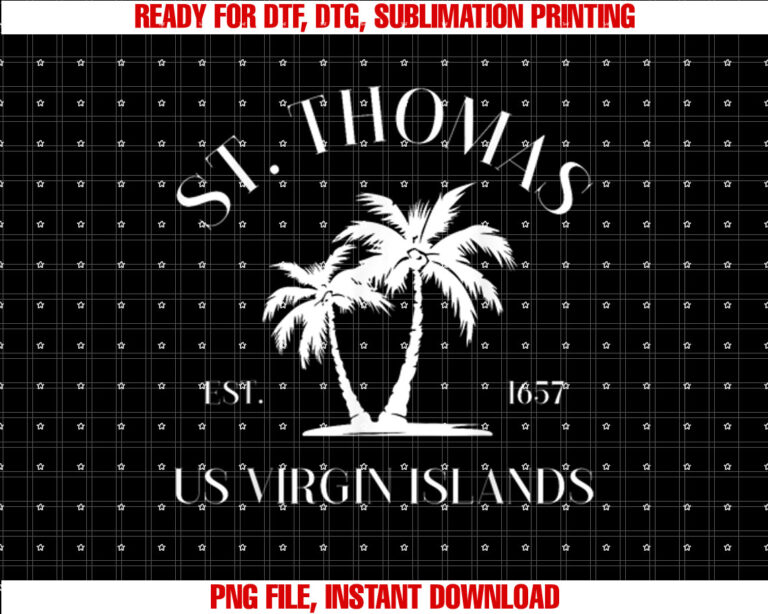 St Thomas US Virgin Islands Vacation Travel Souvenir T-shirt