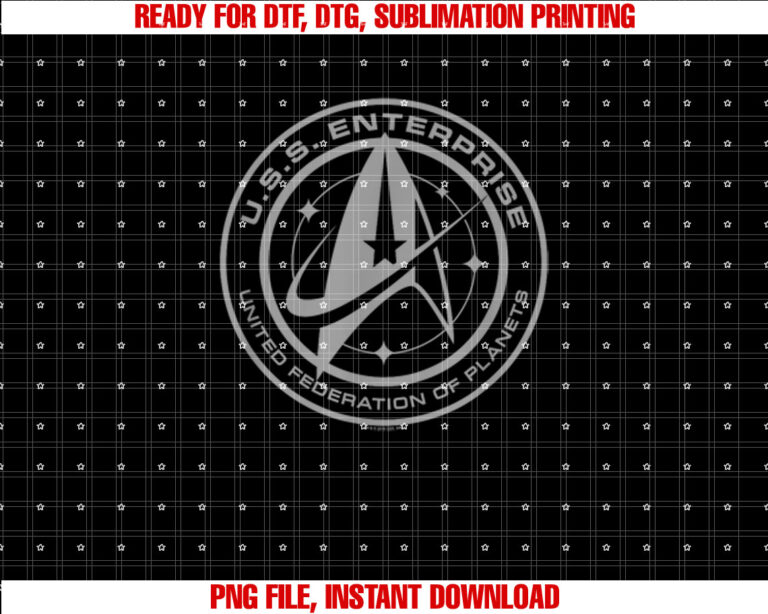 Star Trek Disy Enterprise Crest T-shirt