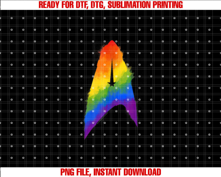 Star Trek Disy Pride Large Chest T-shirt