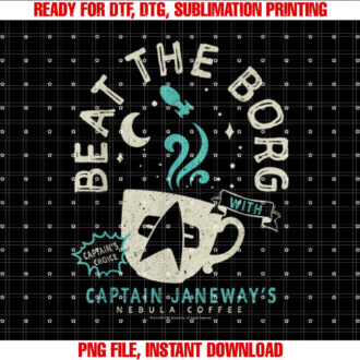 Star Trek Voyager Captain Janeways Beat The Borg Cup T-shirt