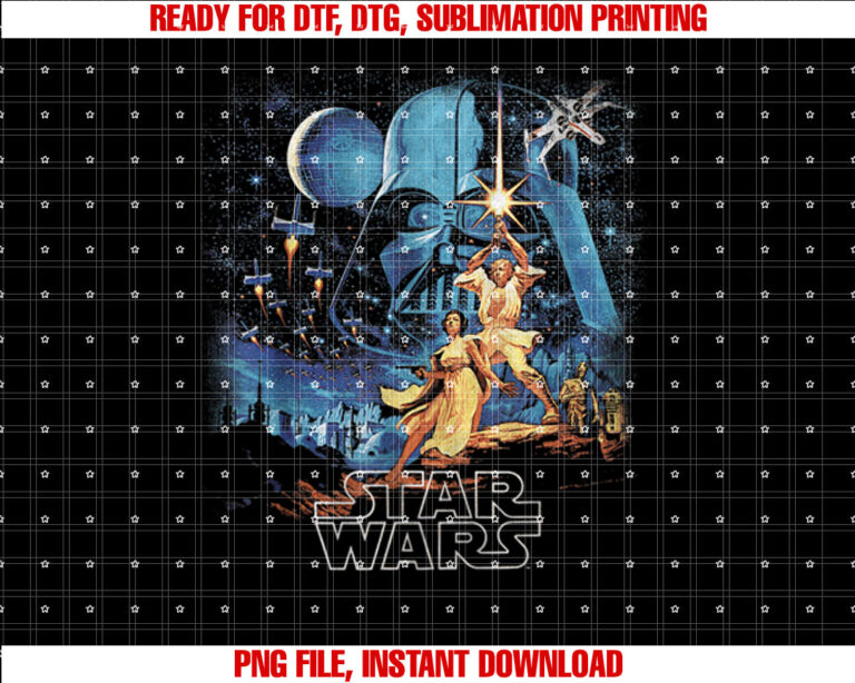 Star Wars A New Hope Faded Vintage Retro Disney T-shirt