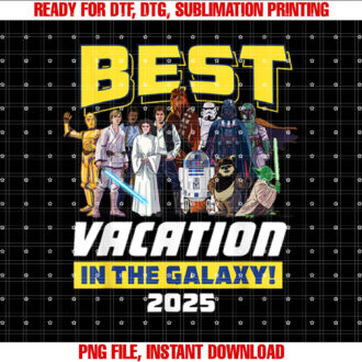 Star Wars Best Vacation in the Galaxy Family Group Trip 2025 T-shirt