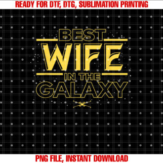Star Wars Best Wife in the Galaxy Birthday Anniversary T-shirt