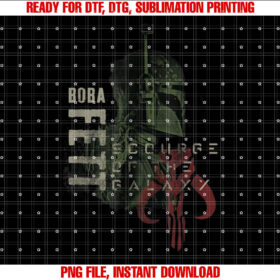 Star Wars Boba Fett Scourge of the Galaxy T-shirt