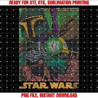 Star Wars Boba Fett Vintage Comic Book T-shirt