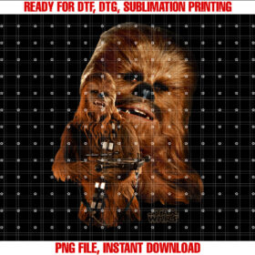 Star Wars Chewbacca Collage T-shirt