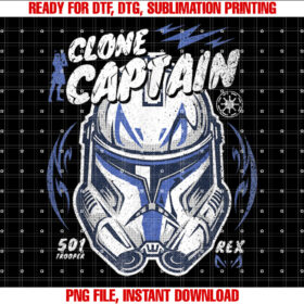 Star Wars Clone Wars Clone Captain Rex T-shirt