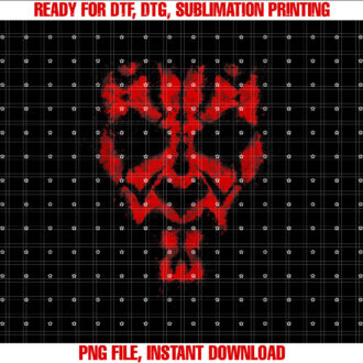 Star Wars Darth Maul Spray Paint Face T-shirt