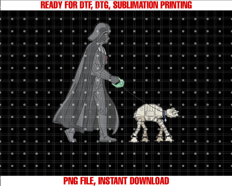 Star Wars Darth Vader ATAT Walker Disney T-shirt