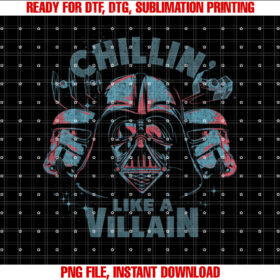 Star Wars Darth Vader Chillin Like a Villain T-shirt
