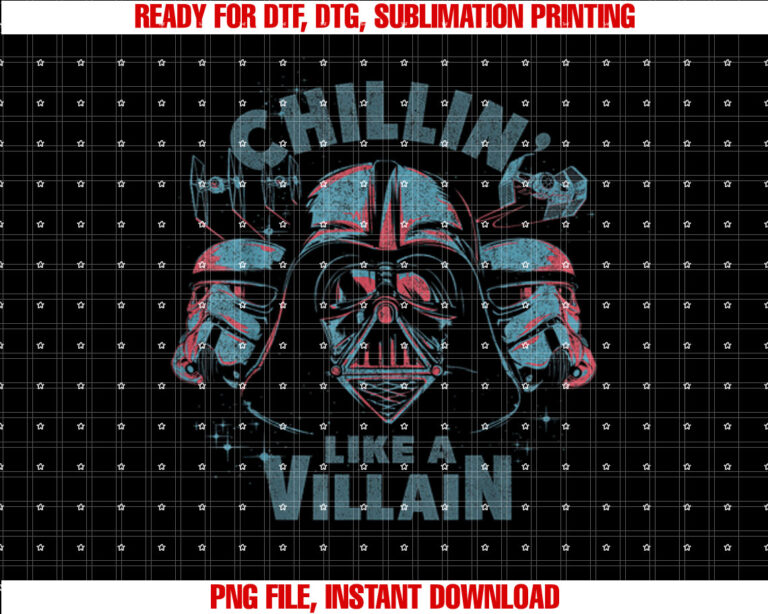 Star Wars Darth Vader Chillin Like A Villain T-shirt