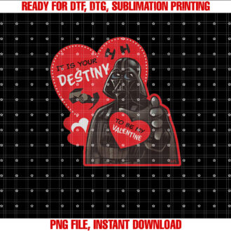 Star Wars Darth Vader It Is Your Destiny to be My Valentine T-shirt