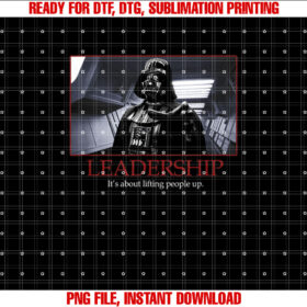 Star Wars Darth Vader Leadership Inspirational Photo T-shirt