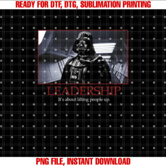 Star Wars Darth Vader Leadership Inspirational Photo T-shirt