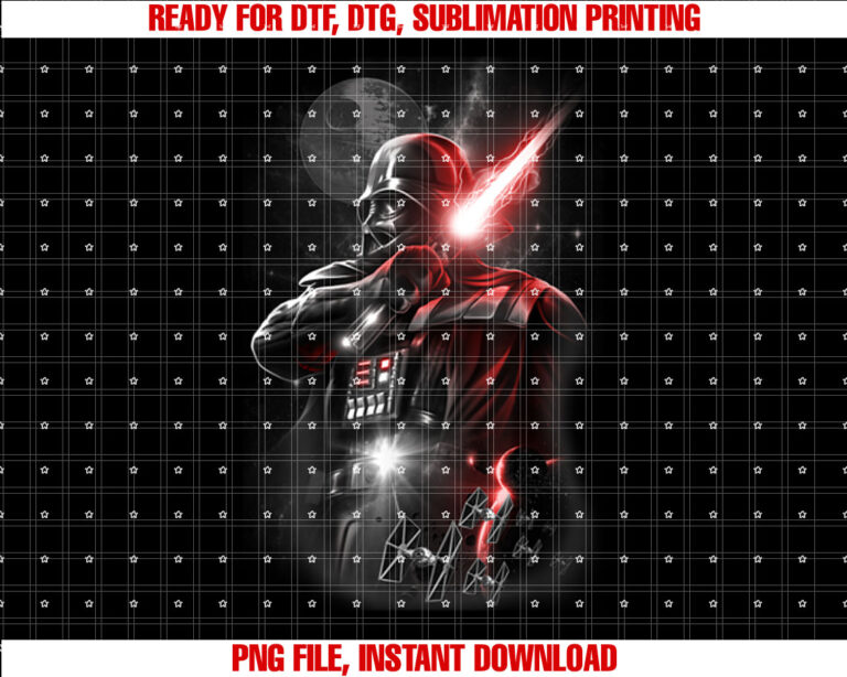 Star Wars Darth Vader Lightsaber Portrait T-shirt