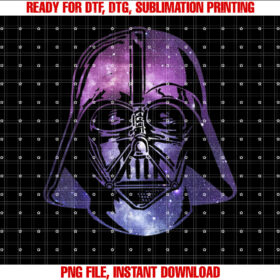 Star Wars Darth Vader Space Helmet Galaxy T-shirt