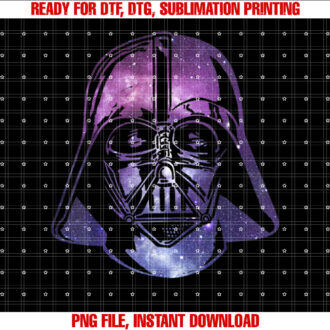 Star Wars Darth Vader Space Helmet Galaxy T-shirt
