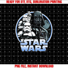 Star Wars Darth Vader Stormtroopers Galactic Empire Circle T-shirt