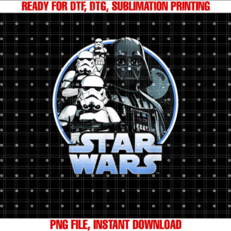 Star Wars Darth Vader Stormtroopers Galactic Empire Circle T-shirt