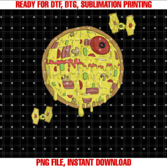 Star Wars Death Star Pizza T-shirt