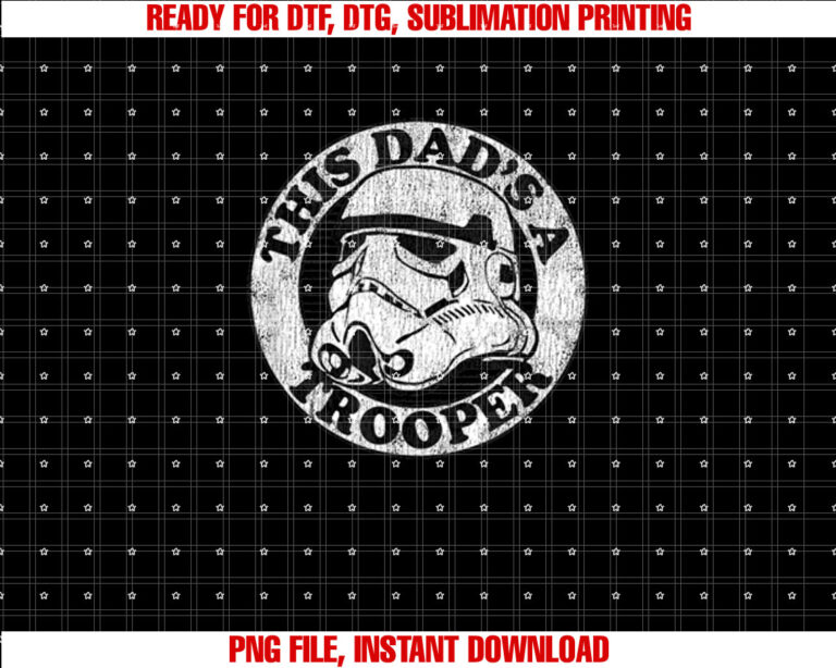 Star Wars Fathers Day Stormtrooper This Dad Is A Trooper Circle T-shirt
