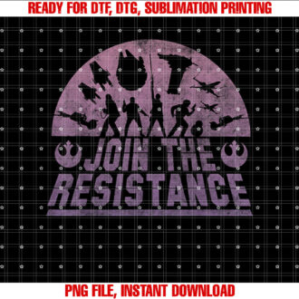 Star Wars Last Jedi Silhouette Join the Resistance T-shirt