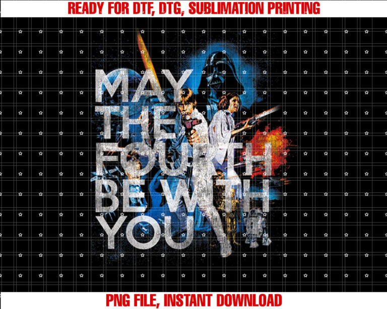 Star Wars May The Fourth Be With You Vintage Disney T-shirt