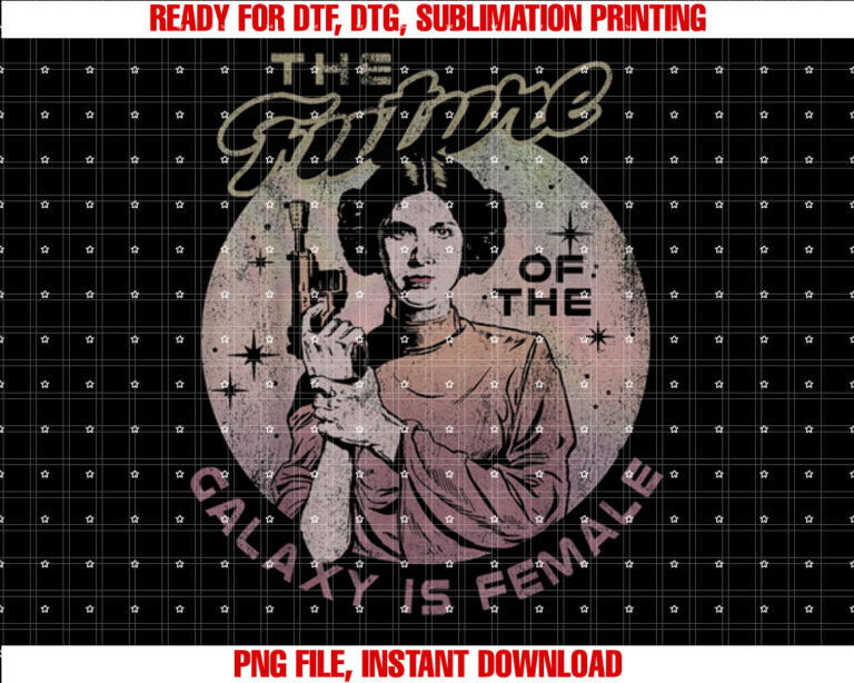 Star Wars Princess Leia The Future Of The Galaxy Is Female T-shirt