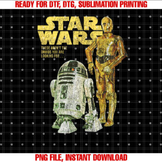 Star Wars R2D2 C3PO Portrait T-shirt