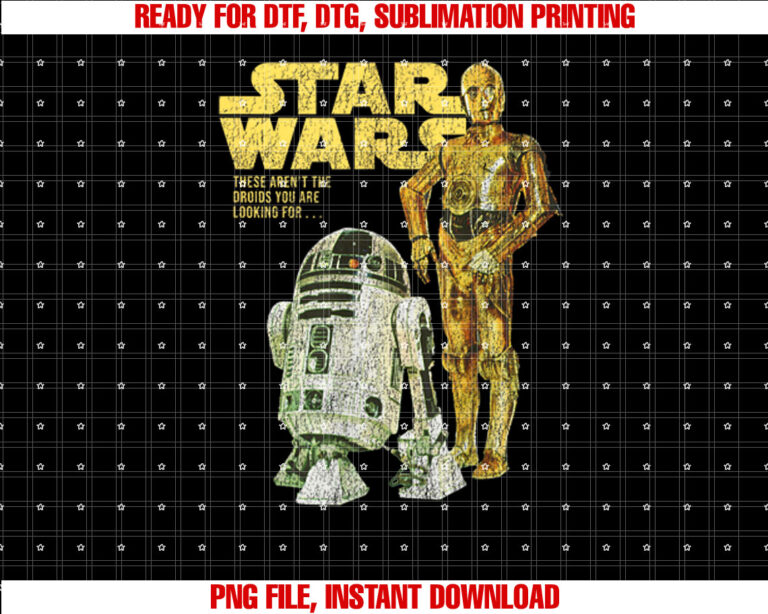 Star Wars R2D2 C3PO Portrait T-shirt