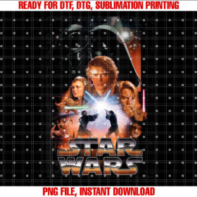 Star Wars Revenge of the Sith Movie Vintage Disney T-shirt