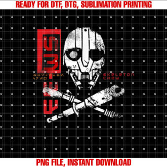 Star Wars Skeleton Crew Distressed First Mate SM33 Stamp T-shirt