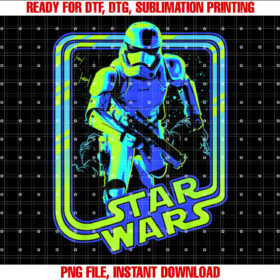 Star Wars Stormtrooper Glow Neon Disney T-shirt